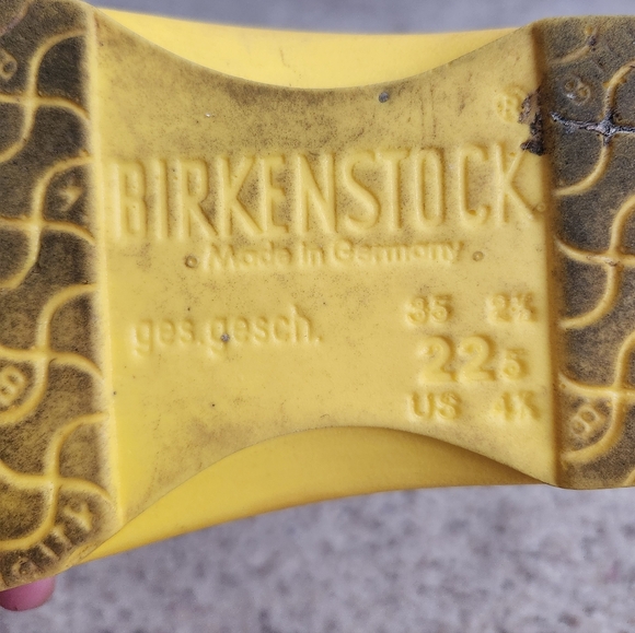 Birkenstock Yellow Clogs - Picture 12 of 12